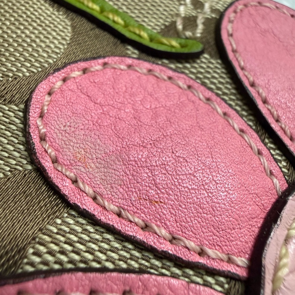 Vintage Coach Pink Daisy Bag - Picture 3 of 8